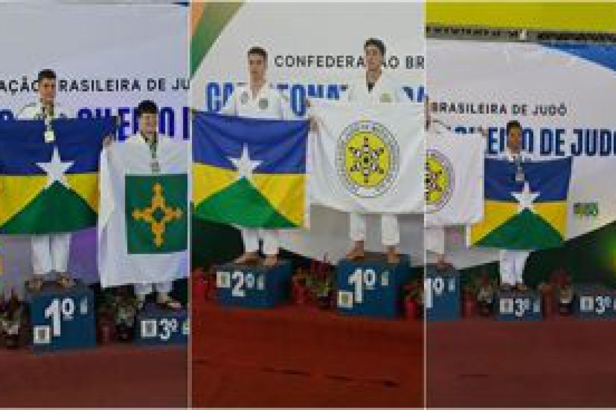 Judocas de Ouro Preto do Oeste Brilham no Campeonato Brasileiro 2024: Ouro, Prata e Bronze!