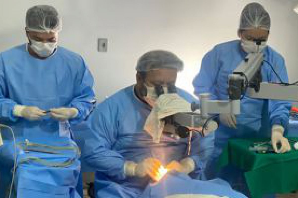 Prefeitura da Estncia Turstica de Ouro Preto do Oeste realiza mutiro de cirurgias de cataratas