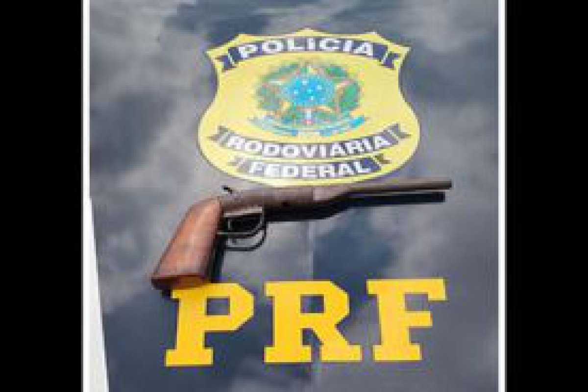 Em Rondnia, Polcia Rodoviria Federal apreende arma de fogo