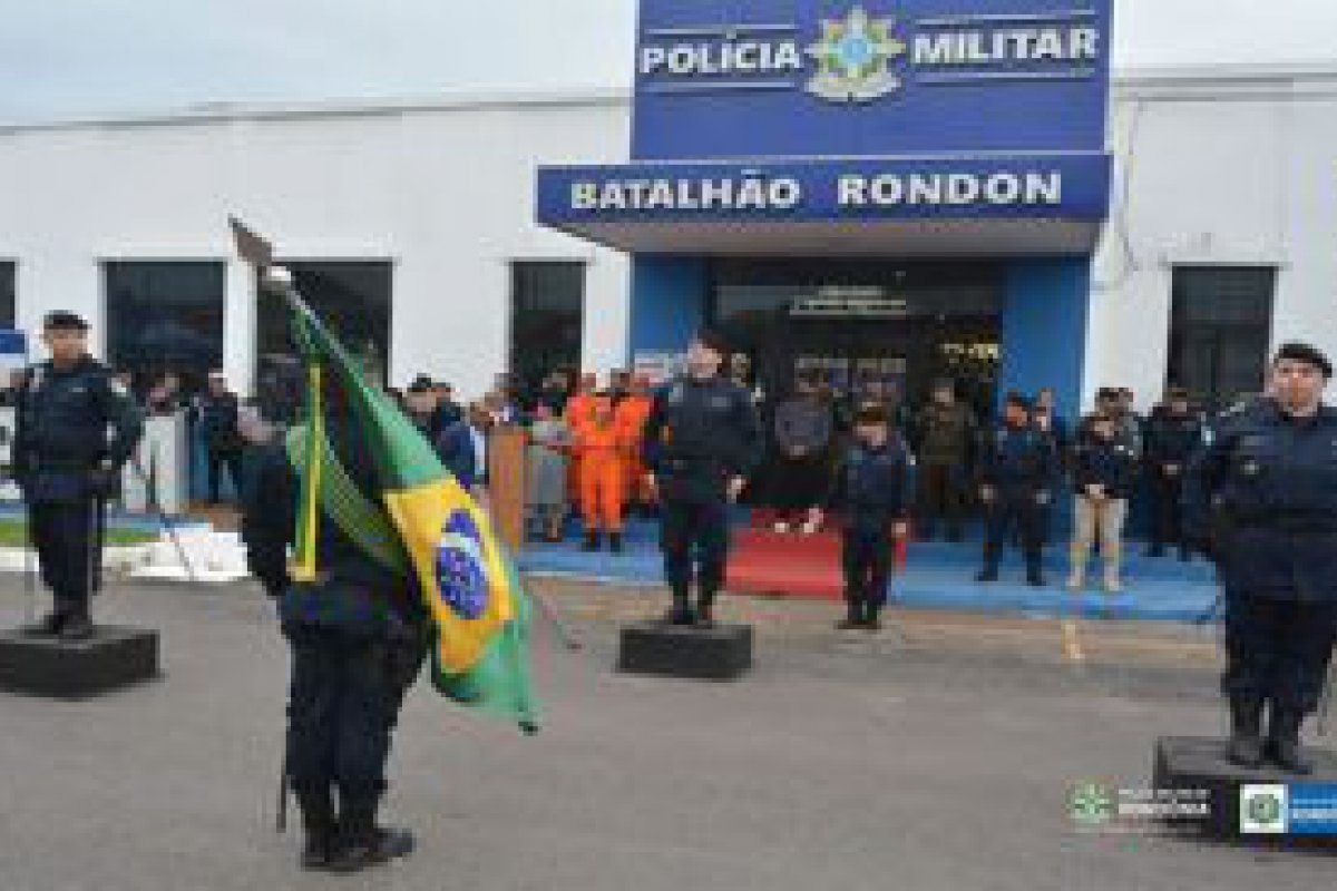 Mulher assume comando do 1 Batalho de Polcia Militar em Rondnia
