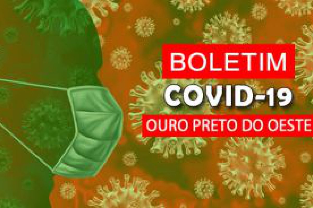Boletim Diário de Covid-19 de Ouro Preto do Oeste desta quinta-feira (20)