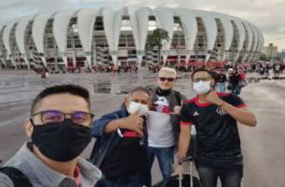 Zezinho de Ouro Preto, enfrenta viagem de mais de 4 mil km para acompanhar mais uma Libertadores do Flamengo